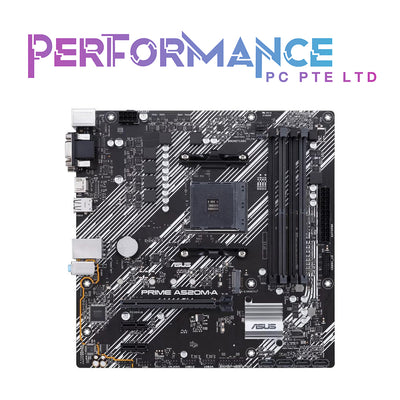 ASUS PRIME A520M-A/CSM AMD A520 (Ryzen AM4) micro ATX motherboard with M.2 support, 1 Gb Ethernet, HDMI/DVI/D-Sub, SATA 6 Gbps, USB 3.2 Gen 1 Type-A (3 YEARS WARRANTY BY AVERTEK ENTERPRISES PTE LTD)
