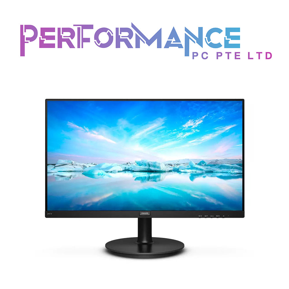 PHILIPS 241V8 23.8inch Full HD IPS 75Hz Adaptive Sync LCD Monitor (3 YEARS WARRANTY BY CORBELL TECHNOLOGY PTE LTD)