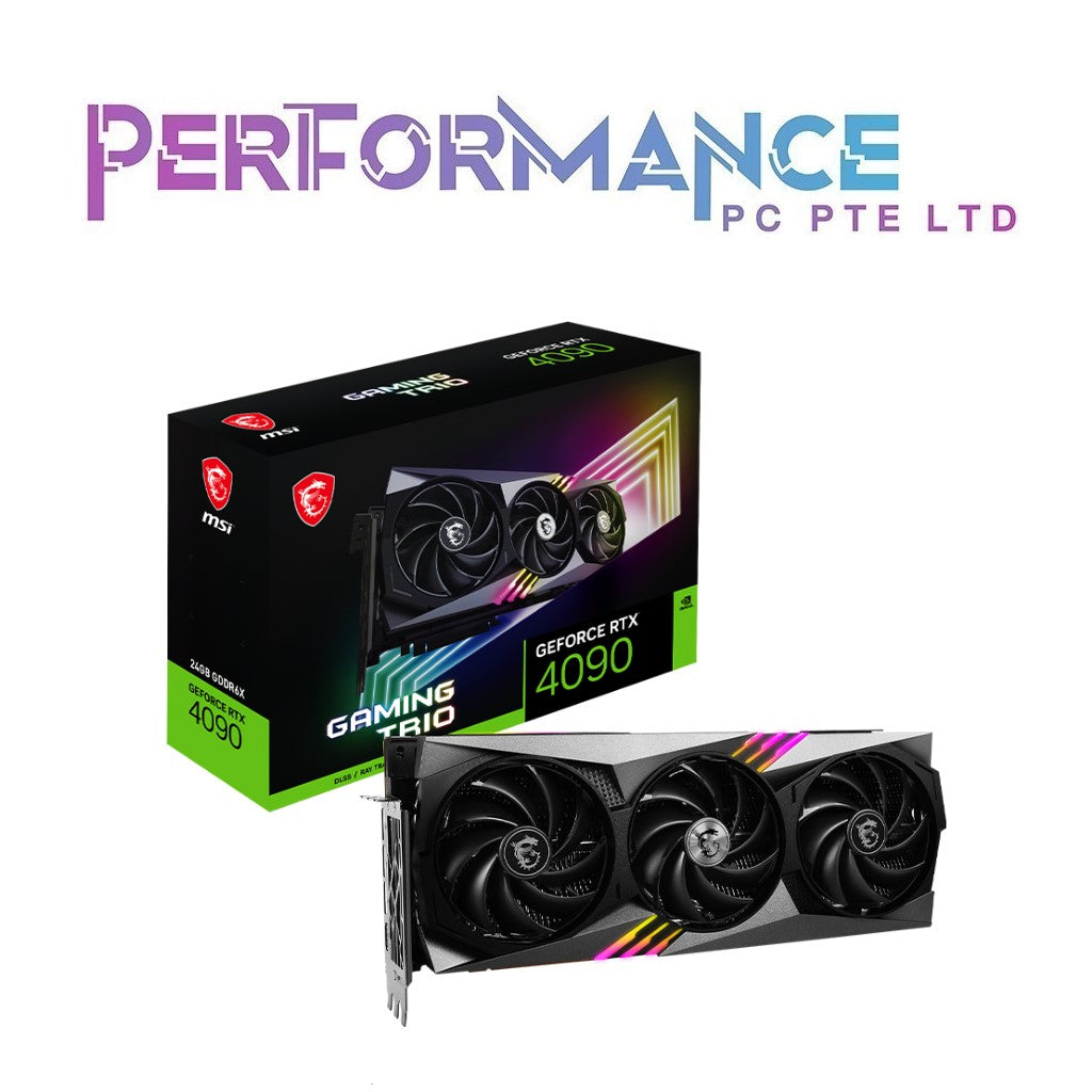 MSI GeForce RTX 4090 RTX4090 Gaming Trio 24G Graphics Card (3 YEARS WARRANTY BY CORBELL TECHNOLOGY PTE LTD)