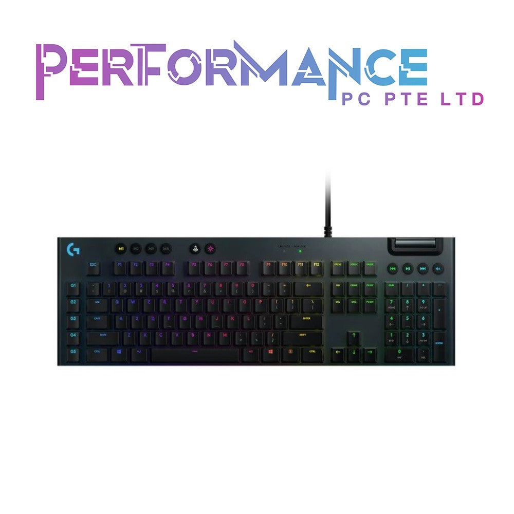 LOGITECH G815 LIGHTSYNC RGB MECHANICAL GAMING KEYBOARD GL-TACTILE/GL-LINEAR/GL-CLICKY (2 YEARS WARRANTY BY BAN LEONG TECHNOLOGIES PTE LTD)