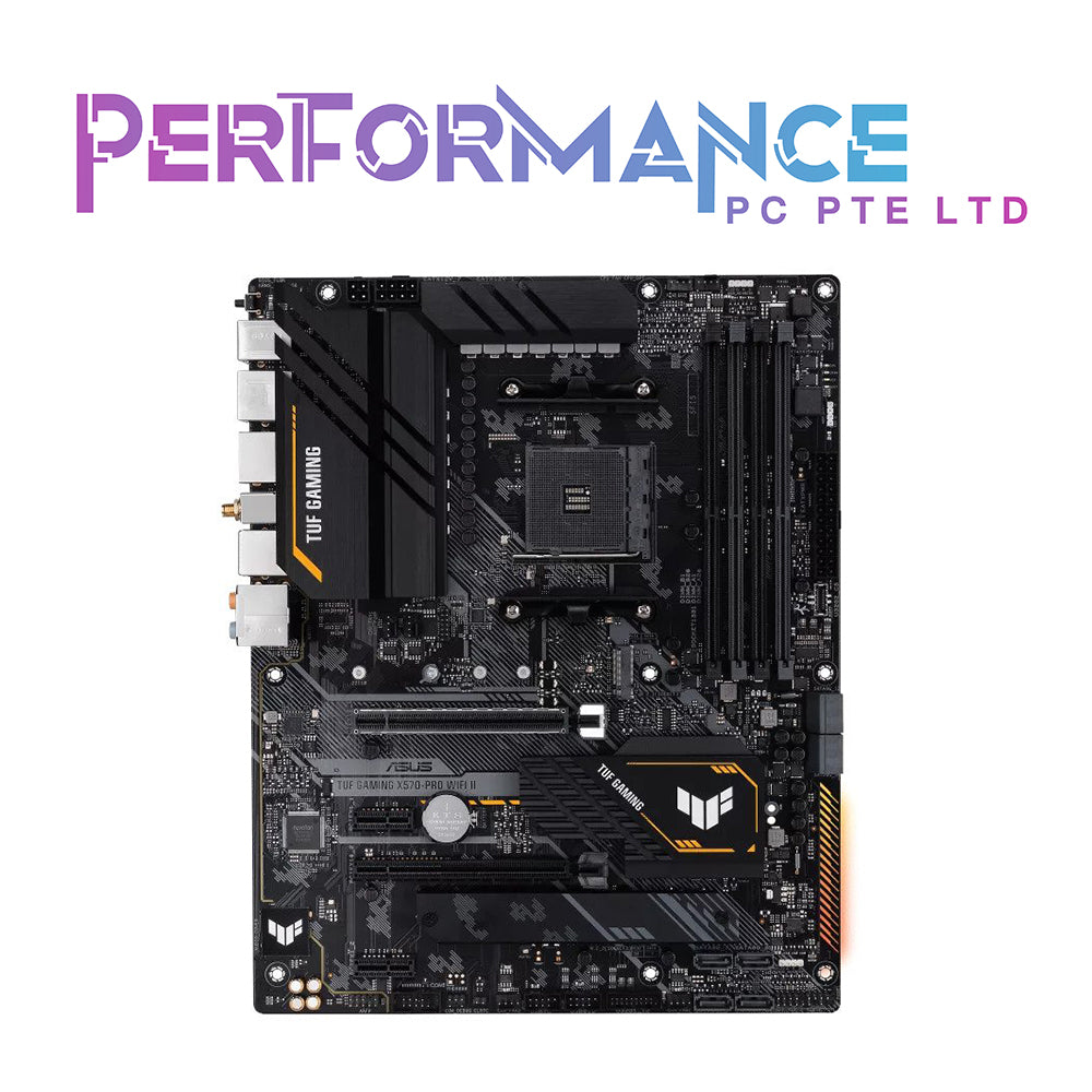 ASUS TUF GAMING X570-PRO WIFI II AM4 AMD X570 SATA 6Gb/s USB 3.0 HDMI ATX AMD Motherboard (3 YEARS WARRANTY BY AVERTEK ENTERPRISES PTE LTD)