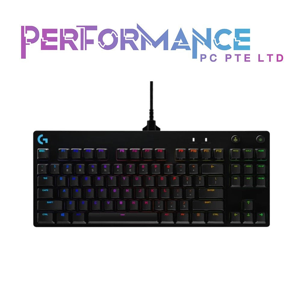 LOGITECH G PRO X RGB MECHANICAL GAMING KEYBOARD GX-BLUE CLICKY (2 YEARS WARRANTY BY BAN LEONG TECHNOLOGIES PTE LTD)