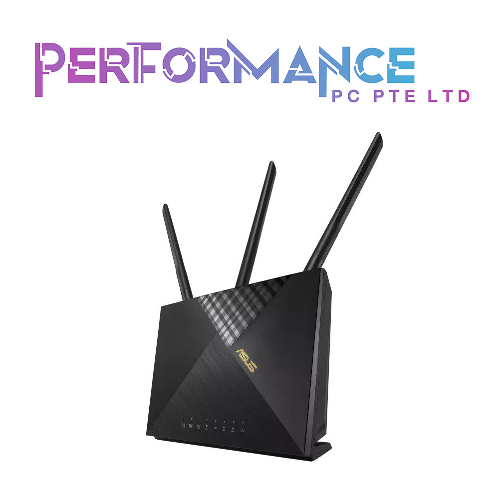 ASUS 4G-AX56 Cat.6 300Mbps Dual-Band WiFi 6 AX1800 LTE Router,Captive portal,AiProtection Classic network security,Parental controls (3 YEARS WARRANTY BY AVERTEK ENTERPRISES PTE LTD)