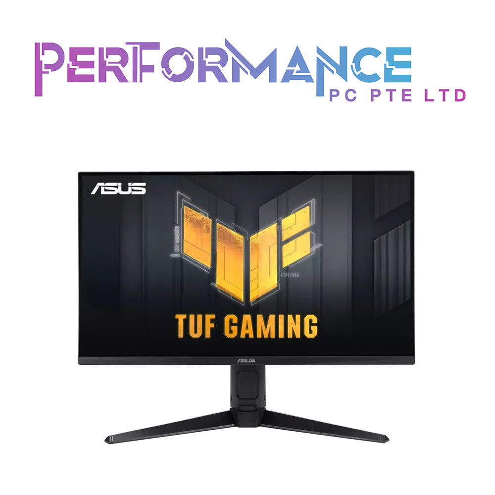 ASUS TUF Gaming VG28UQL1A HDMI 2.1 Gaming Monitor — 28-inch 4K UHD, Fast IPS, 144 Hz, 1 ms GTG, NVIDIA G-Sync compatible, AMD FreeSync Premium, ELMB Sync, Variable Overdrive, DisplayHDR 400, DCI-P3 90% (3 YEARS WARRANTY BY AVERTEK ENTERPRISES PTE LTD)