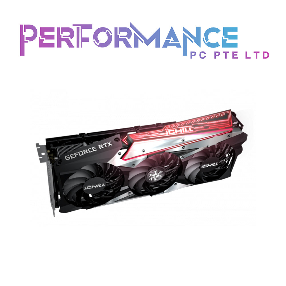 INNO3D GeForce RTX 3060 iCHILL X3 RED 12GB GDDR6 Graphics Card GPU (3 YEARS WARRANTY BY LEAPFROG DISTRIBUTION PTE LTD)