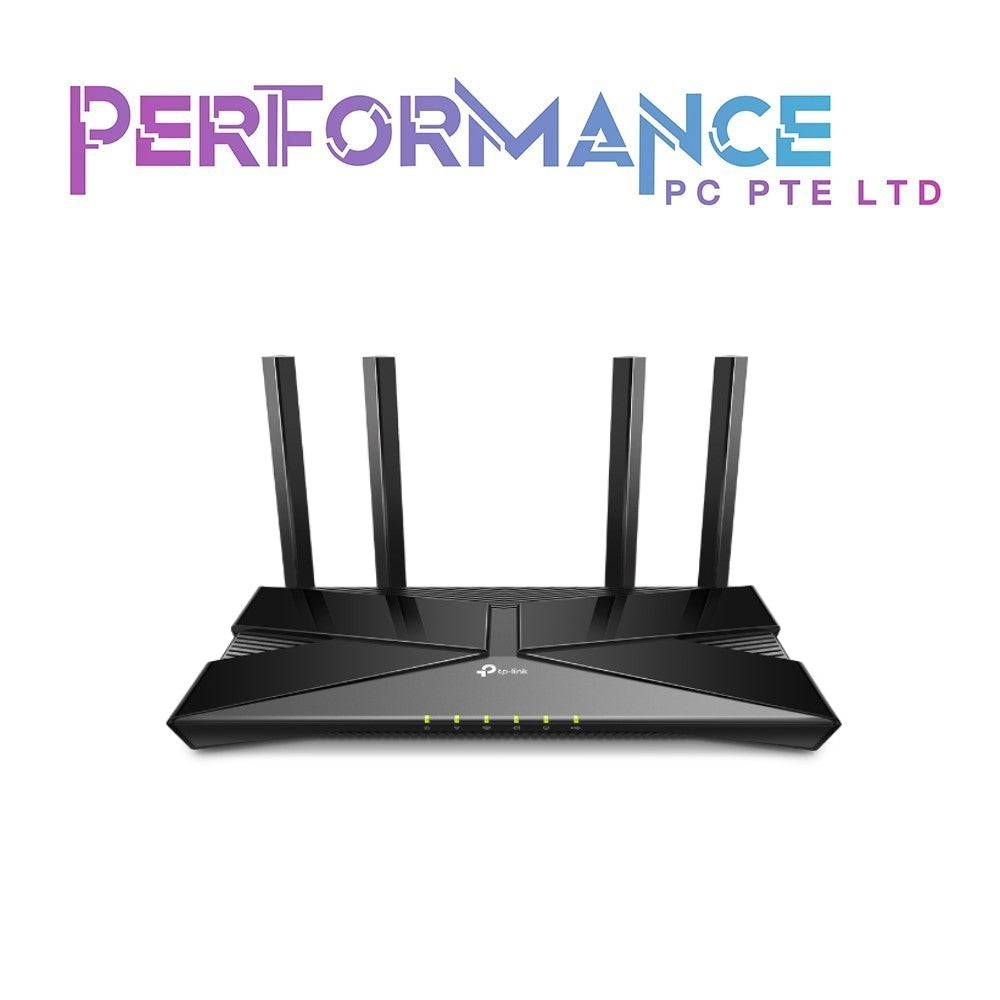 TP-Link WiFi 6 AX3000 Smart WiFi Router (Archer AX50) – 802.11ax Router, Gigabit Router, Dual Band, OFDMA, MU-MIMO, Parental Controls, Built-in HomeCare,Works with Alexa (3 YEARS WARRANTY BY BAN LEONG TECHNOLOGIES PTE LTD)