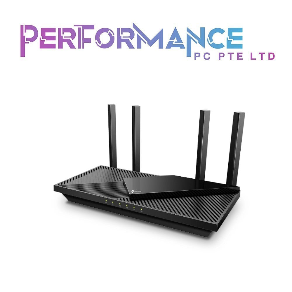 TP-Link Archer AX55 AX3000 WiFi 6 Router – 802.11ax Wireless Router, Gigabit, Dual Band Internet Router, Supports VPN Server and Client, OneMesh Compatible (3 YEARS WARRANTY BY BAN LEONG TECHNOLOGIES PTE LTD)