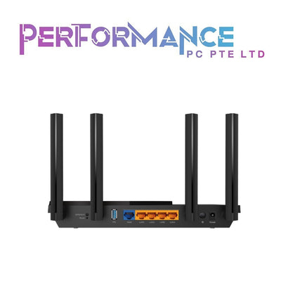 TP-Link Archer AX55 AX3000 WiFi 6 Router – 802.11ax Wireless Router, Gigabit, Dual Band Internet Router, Supports VPN Server and Client, OneMesh Compatible (3 YEARS WARRANTY BY BAN LEONG TECHNOLOGIES PTE LTD)