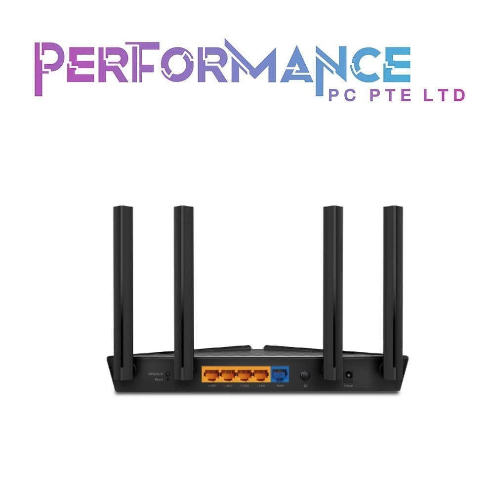 TP-Link WiFi 6 Router AX1800 Smart WiFi Router (Archer AX20) – 802.11ax Router, Dual Band Gigabit Router, Parental Controls, Long Range Coverage (3 YEARS WARRANTY BY BAN LEONG TECHNOLOGIES PTE LTD)