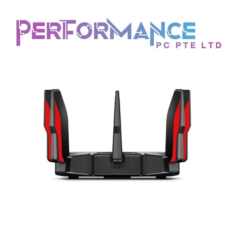 TP-Link AC5400 Tri Band WiFi Gaming Router(Archer C5400X) – MU-MIMO Wireless Router, 1.8GHz Quad-Core 64-bit CPU, Game First Priority, Link Aggregation, 16GB Storage, Airtime Fairness (3 YEARS WARRANTY BY BAN LEONG TECHNOLOGIES PTE LTD)