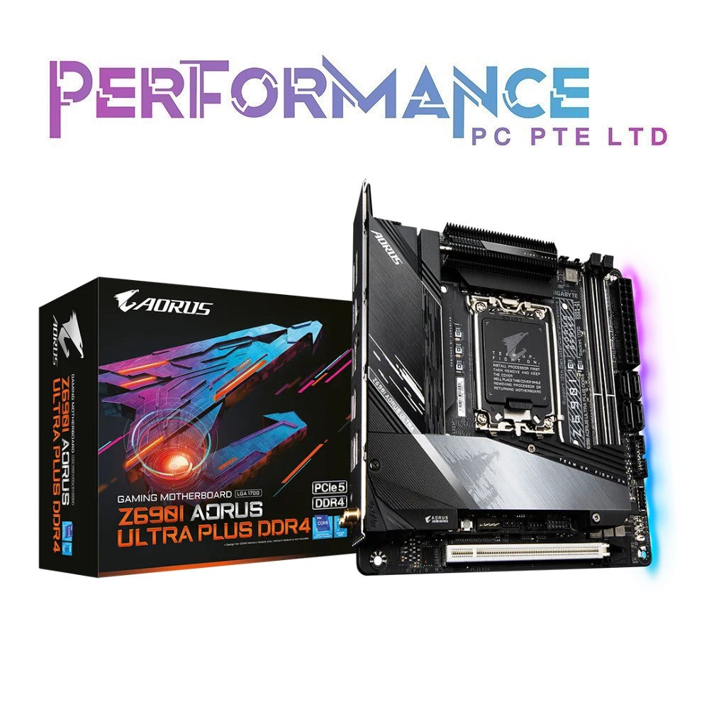 GIGABYTE Z690I AORUS ULTRA PLUS DDR4 (3 YEARS WARRANTY BY CDL TRADING PTE LTD)