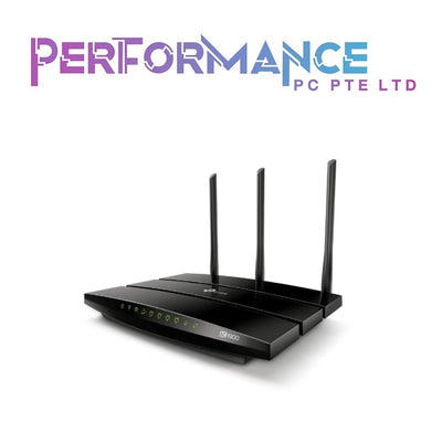 TP-Link AC1900 Smart WiFi Router (Archer A9) - High Speed MU-MIMO Wireless Router, Dual Band, Gigabit, VPN Server, Beamforming, Smart Connect, Works with Alexa, Black (3 YEARS WARRANTY BY BAN LEONG TECHNOLOGIES PTE LTD)