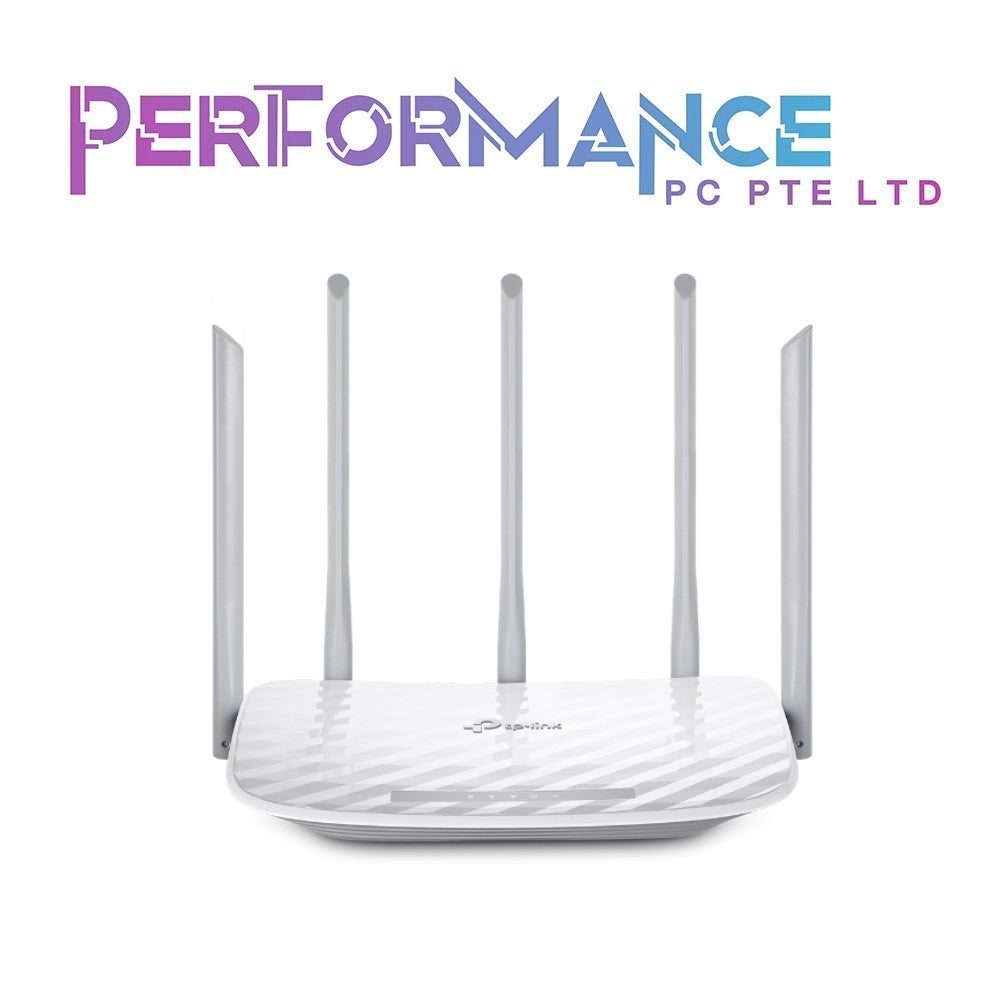 TP-Link Archer C60 Ac1350 Dual Band Wireless Wi-Fi Router W/ 5 External Antennas (3 YEARS WARRANTY BY BAN LEONG TECHNOLOGIES PTE LTD)