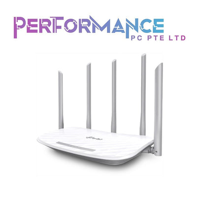 TP-Link Archer C60 Ac1350 Dual Band Wireless Wi-Fi Router W/ 5 External Antennas (3 YEARS WARRANTY BY BAN LEONG TECHNOLOGIES PTE LTD)