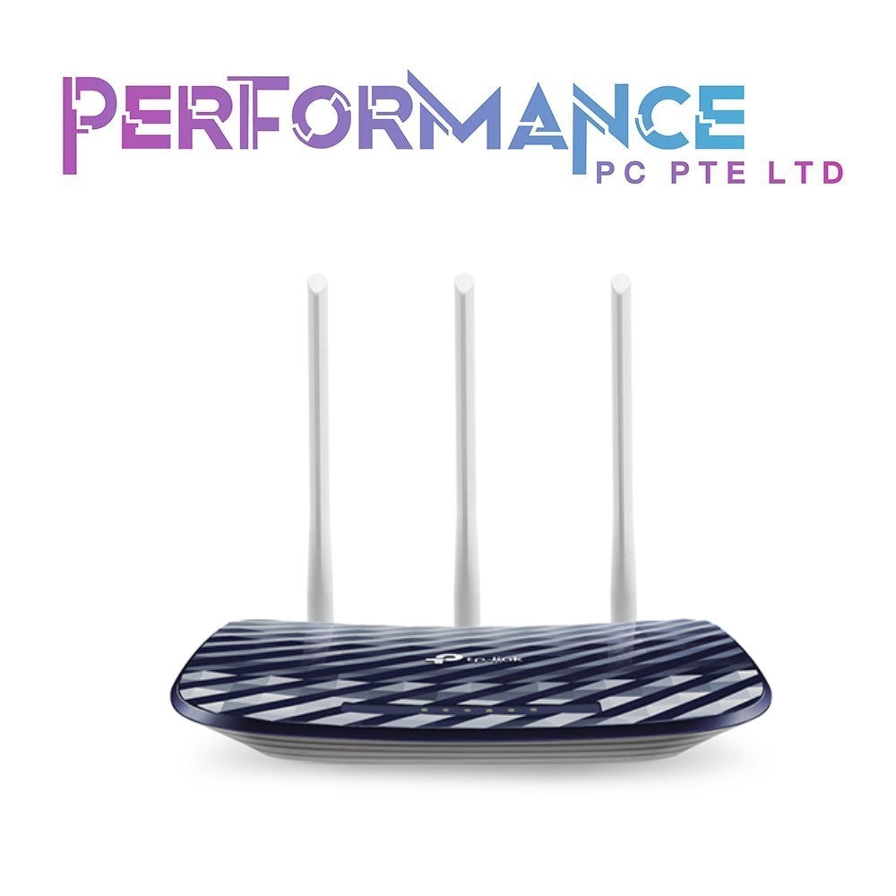 TP-Link Archer C20 AC750 Dual Band Wireless Cable Router, 4 10/100 LAN + 10/100 WAN Ports, Support Guest Network and Parental Control, 750Mbps Speed Wi-Fi, 3 Antennas (3 YEARS WARRANTY BY BAN LEONG TECHNOLOGIES PTE LTD)