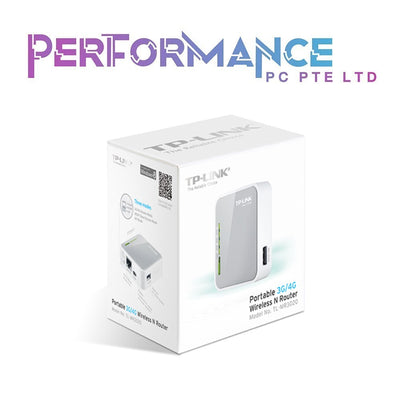 TP-Link 300Mbps Wireless 3G/4G Portable Router with Access Point/WISP/Router Modes (TL-MR3020), Travel-sized Design, with Mini USB Port, Internal Antenna (3 YEARS WARRANTY BY BAN LEONG TECHNOLOGIES PTE LTD)