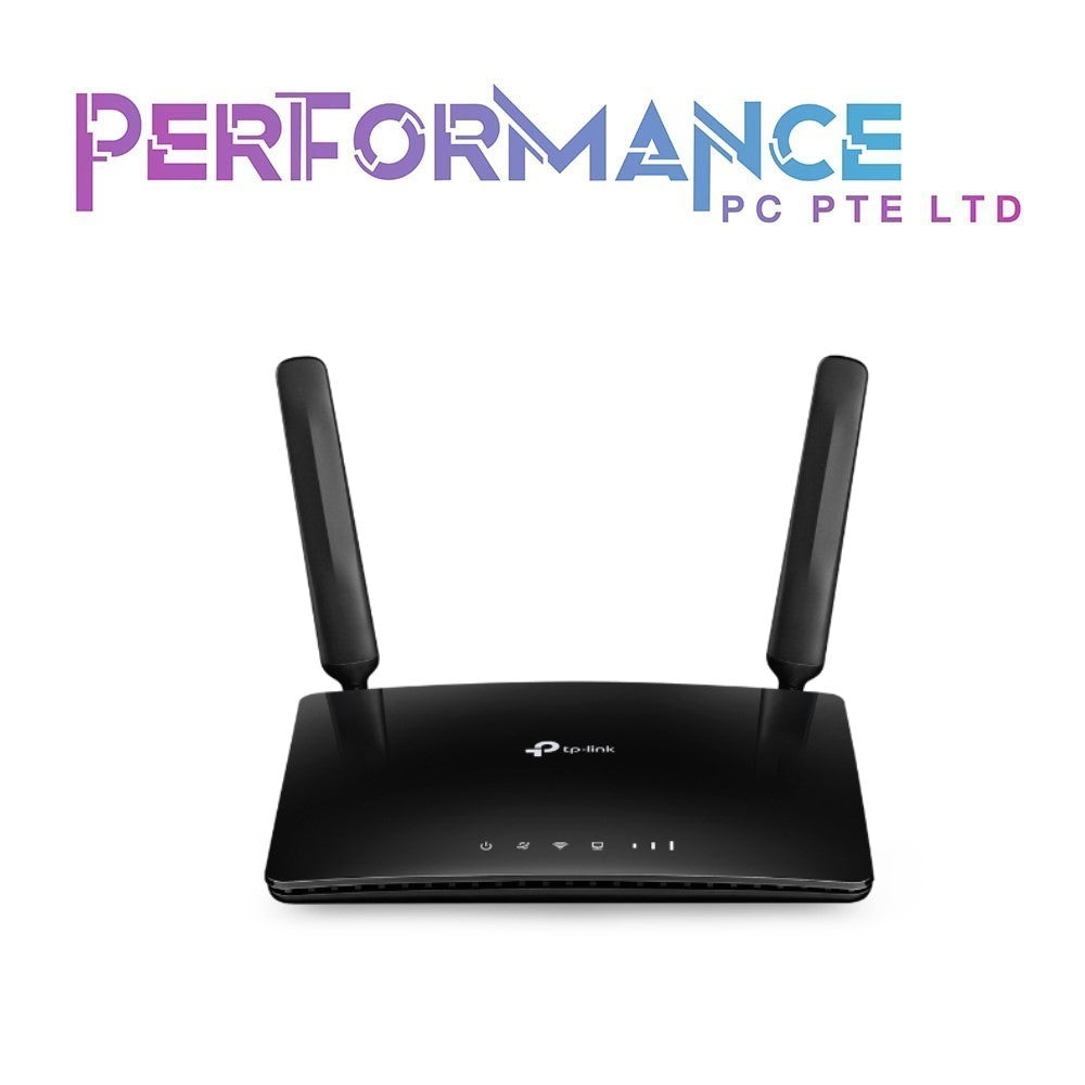 TP-Link TL-MR6400 300Mbps 4G Mobile Wi-Fi Router, 4 Ports, High Reception Sensitivity, No Configuration Required, with Micro SIM Card Slot, App Management (3 YEARS WARRANTY BY BAN LEONG TECHNOLOGIES PTE LTD)