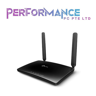 TP-Link TL-MR6400 300Mbps 4G Mobile Wi-Fi Router, 4 Ports, High Reception Sensitivity, No Configuration Required, with Micro SIM Card Slot, App Management (3 YEARS WARRANTY BY BAN LEONG TECHNOLOGIES PTE LTD)