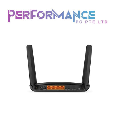 TP-Link TL-MR6400 300Mbps 4G Mobile Wi-Fi Router, 4 Ports, High Reception Sensitivity, No Configuration Required, with Micro SIM Card Slot, App Management (3 YEARS WARRANTY BY BAN LEONG TECHNOLOGIES PTE LTD)