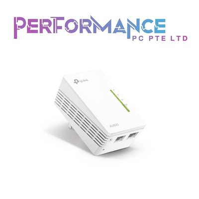 TP-Link TL-WPA4220/TL-WPA4220KIT 300Mbps AV500 WiFi Powerline Extender Start Kit (3 YEARS WARRANTY BY BAN LEONG TECHNOLOGIES PTE LTD)