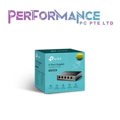 TP-Link TL-SG105E 5 Port Gigabit Switch | Easy Smart Managed | Plug & Play | Limited Lifetime Protection | Desktop/Wall-Mount | Shielded Ports | Support QoS, Vlan, IGMP and Link Aggregation (3 YEARS WARRANTY BY BAN LEONG TECHNOLOGIES PTE LTD)