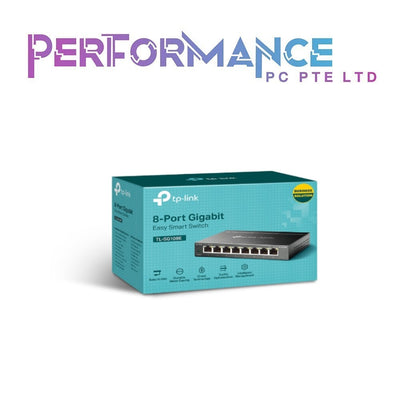 TP-Link TL-SG108E 8 Port Gigabit Switch | Easy Smart Managed | Plug & Play | Limited Lifetime Protection | Desktop/Wall-Mount | Sturdy Metal w/ Shielded Ports | Support QoS, Vlan, IGMP and LAG (3 YEARS WARRANTY BY BAN LEONG TECHNOLOGIES PTE LTD)