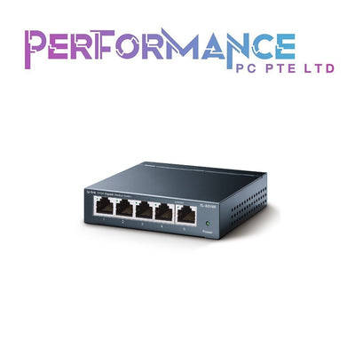 TP-Link TL-SG105 | 5 Port Gigabit Unmanaged Ethernet Network Switch, Ethernet Splitter | Plug & Play | Fanless Metal Design | Shielded Ports | Traffic Optimization (3 YEARS WARRANTY BY BAN LEONG TECHNOLOGIES PTE LTD)