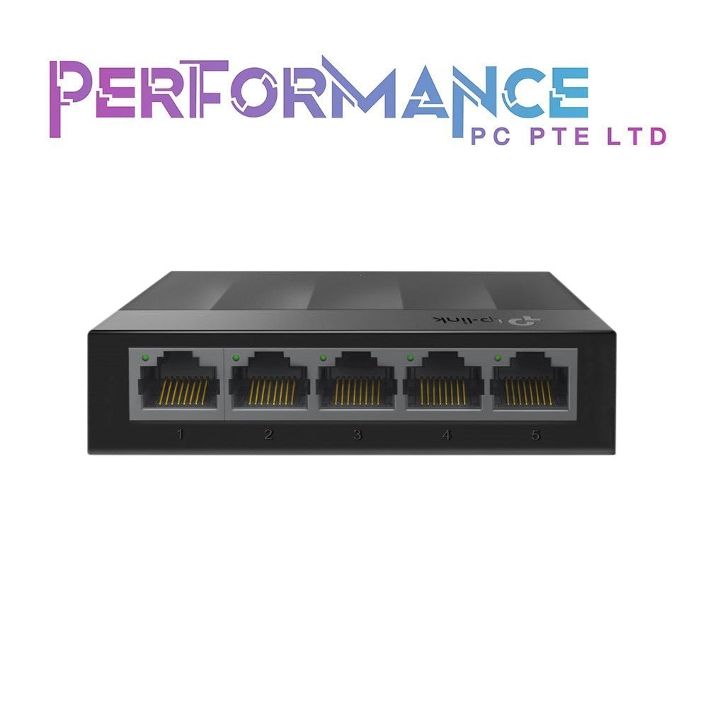 TP-Link LS1005G Litewave 5 Port Gigabit Ethernet Switch | Desktop Ethernet Splitter | Plastic Case | Unshielded Network Switch | Plug & Play | Fanless Quiet | Unmanaged (3 YEARS WARRANTY BY BAN LEONG TECHNOLOGIES PTE LTD)