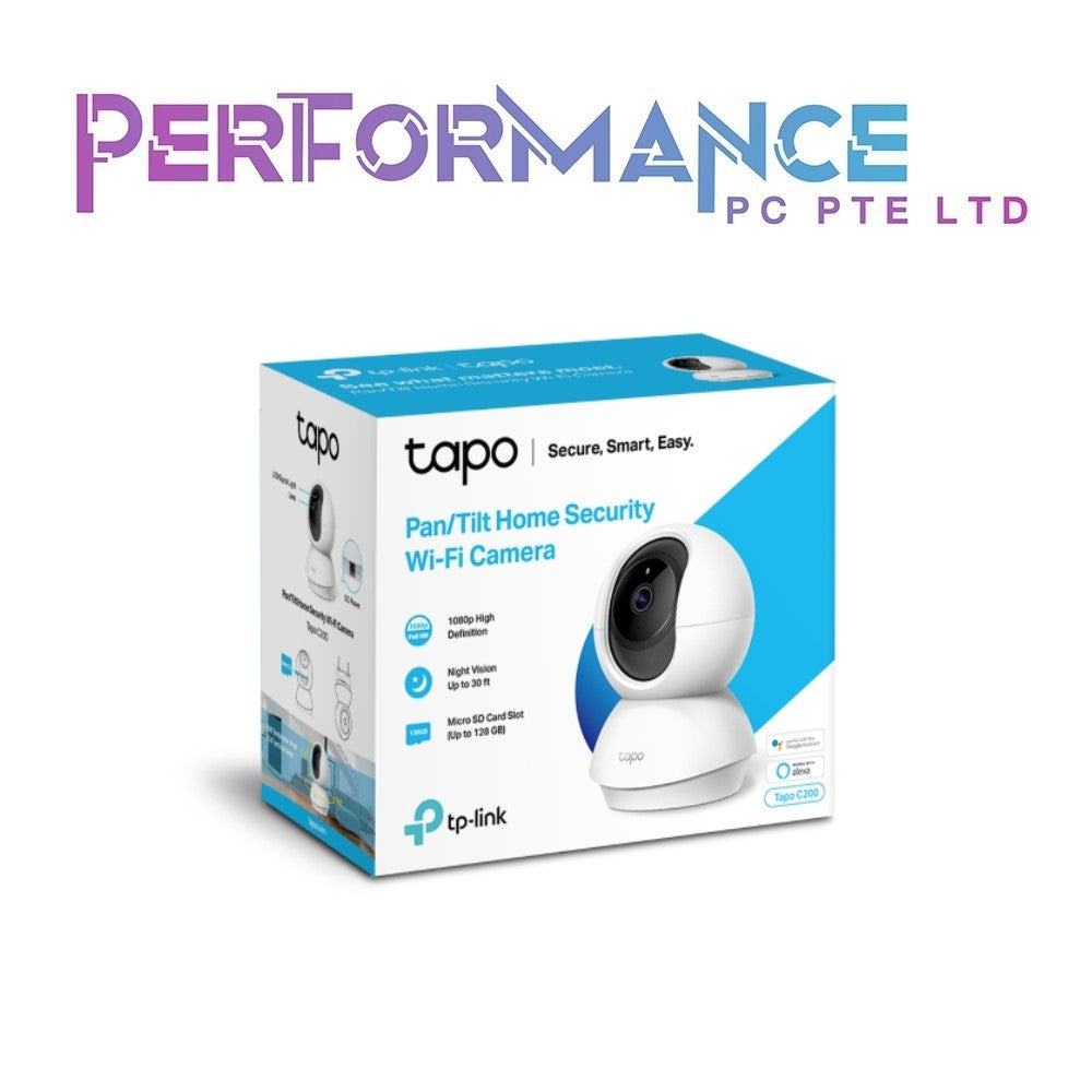 TP-Link Tapo C200 Pan Tilt Home Security WiFi Camera 1080P 2-Way Audio TPLink (3 YEARS WARRANTY BY BAN LEONG TECHNOLOGIES PTE LTD)