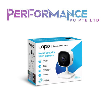 TP-Link Tapo C100 CCTV Home Security WiFi Camera 1080p Crystal Clear TPLink (3 YEARS WARRANTY BY BAN LEONG TECHNOLOGIES PTE LTD)