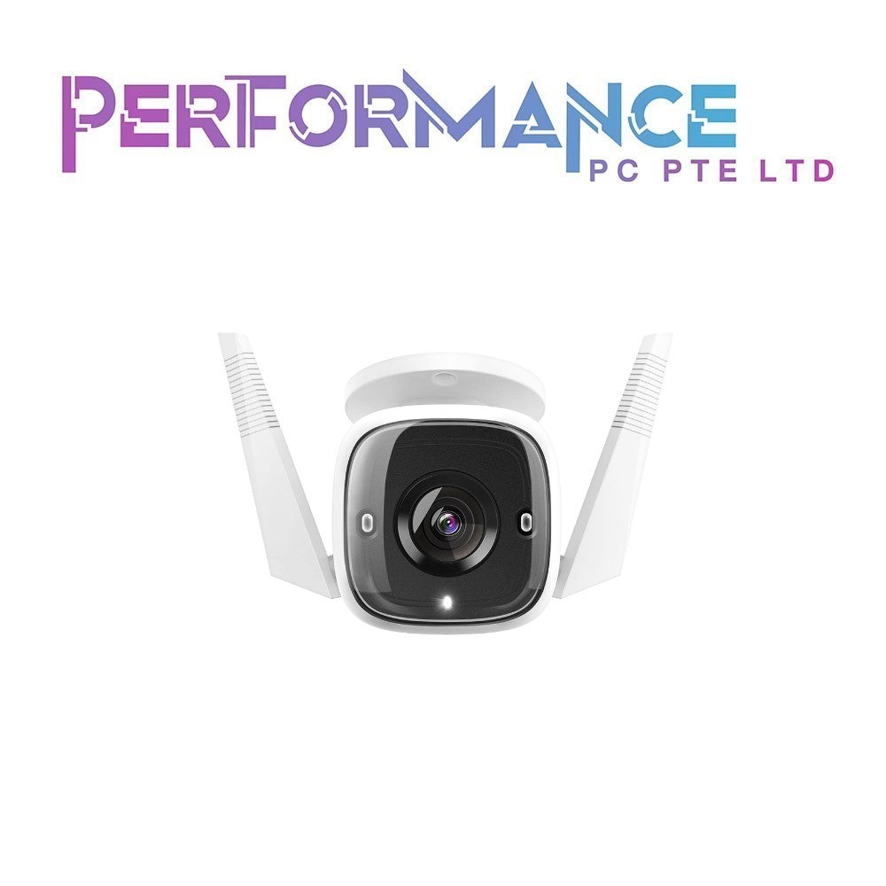 Tp-Link Tapo C310 New Outdoor Security Wi-Fi Camera 3MP High Definition, Built-in Siren with Night Vision, 2-Way Audio, SD Storage (White) (3 YEARS WARRANTY BY BAN LEONG TECHNOLOGIES PTE LTD)