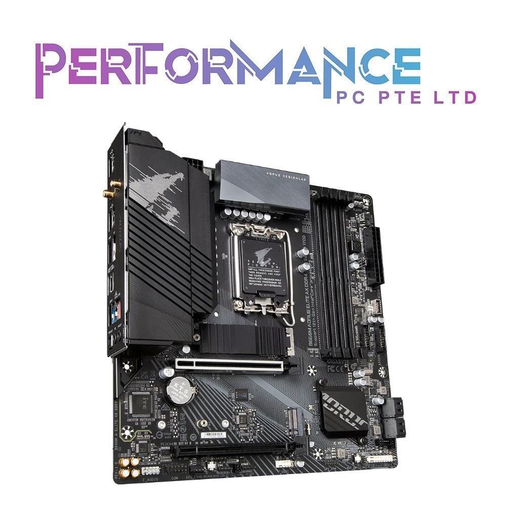 GIGABYTE B660M AORUS ELITE AX DDR4 (3 YEARS WARRANTY BY CDL TRADING PTE LTD)