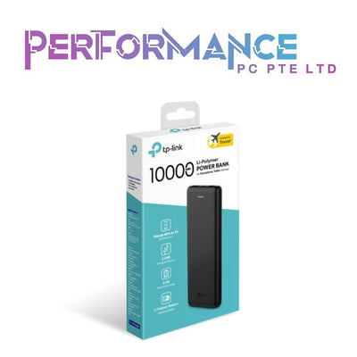 TP-LINK TL-PB10000 10000mAh Li-Polymer Power Bank (1 YEAR WARRANTY BY BAN LEONG TECHNOLOGIES PTE LTD)