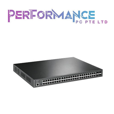 TP-Link TL-SG3452P | 48 Port Gigabit L2+ Managed PoE Switch | 48 PoE+ Port 384W, 4 x SFP Slots | PoE Auto Recovery | Omada SDN Integrated | IPv6 | Static Routing (3 YEARS WARRANTY BY BAN LEONG TECHNOLOGIES PTE LTD)