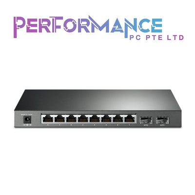 TP-Link TL-SG2210P V3, Jetstream 8 Port Gigabit Smart Managed PoE Switch, 8 PoE+ Ports 61W, 2 SFP Slots, Omada SDN Integrated, PoE Recovery, IPv6, Static Routing (3 YEARS WARRANTY BY BAN LEONG TECHNOLOGIES PTE LTD)