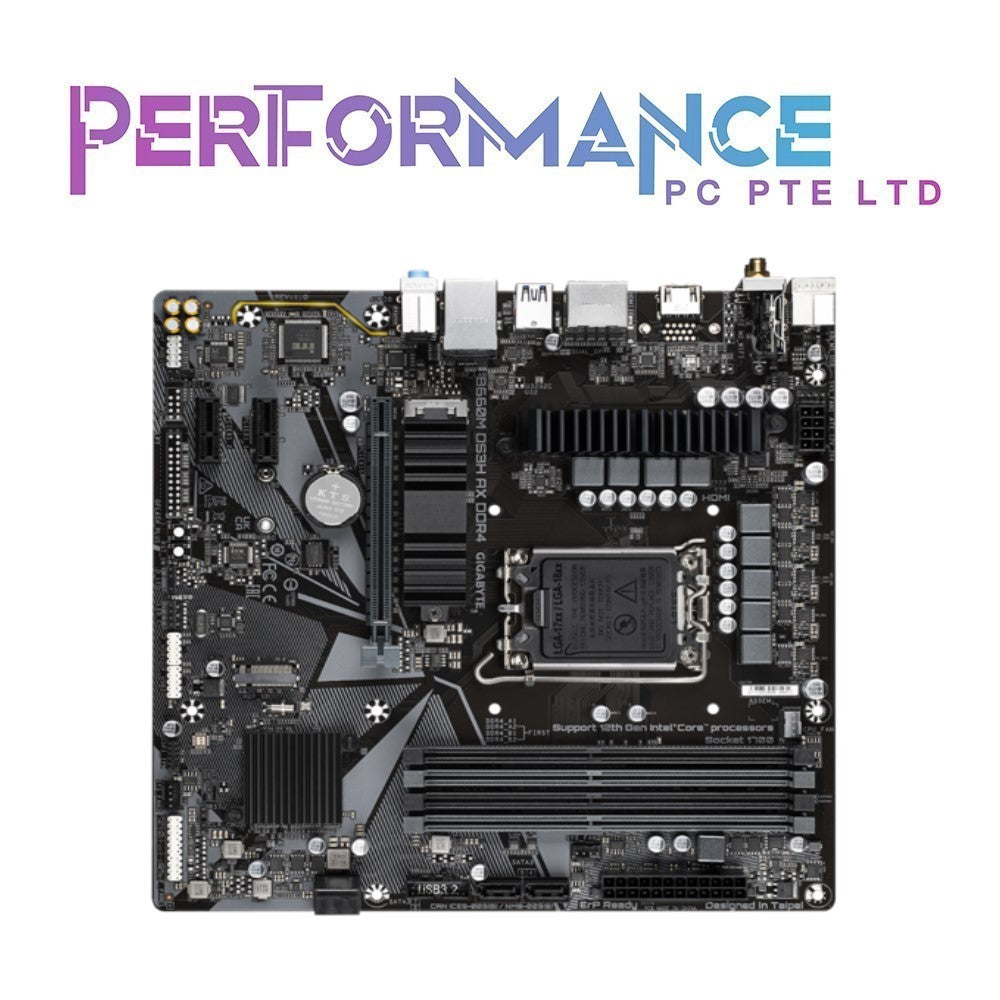 GIGABYTE B660M DS3H AX DDR4 (3 YEARS WARRANTY BY CDL TRADING PTE LTD)
