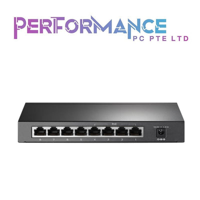 TP-Link TL-SG1008P V4 | 8 Port Gigabit PoE Switch | 4 PoE+ Ports 64W | Desktop | Plug & Play | Sturdy Metal w/ Shielded Ports | Fanless | QoS & IGMP Snooping | Unmanaged, Black (3 YEARS WARRANTY BY BAN LEONG TECHNOLOGIES PTE LTD)