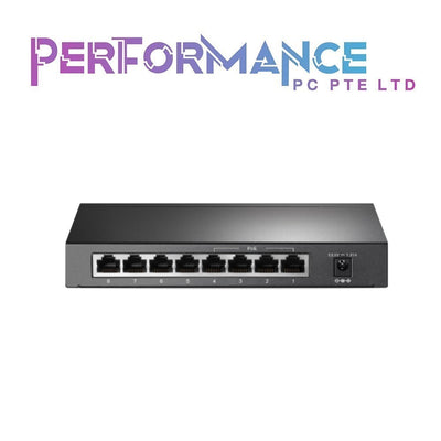 TP-Link TL-SF1008P 8 Port Fast Ethernet 10/100Mbps PoE Switch | 4 PoE Ports 57W | Desktop | Plug & Play | Sturdy Metal w/Shielded Ports | Fanless | Plug and Play | Unmanaged (3 YEARS WARRANTY BY BAN LEONG TECHNOLOGIES PTE LTD)