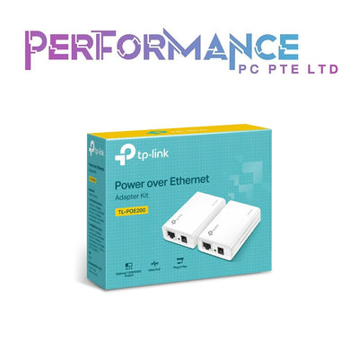 TP-LINK TL-POE200 Power over Ethernet Adapter Kit (3 YEARS WARRANTY BY BAN LEONG TECHNOLOGIES PTE LTD)