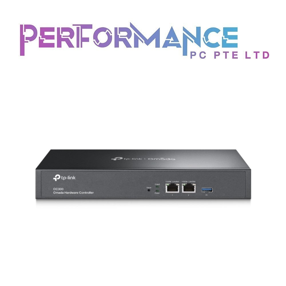 TP-Link OC300 Omada Hardware Controller | SDN Integrated | 2 Gigabit Port + 1 USB 3.0 Port | Manage Up to 500 Devices | Easy & Intelligent Network Monitor & Maintenance | Cloud Access & Omada App (3 YEARS WARRANTY BY BAN LEONG TECHNOLOGIES PTE LTD)