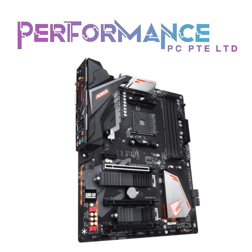 GIGABYTE B450 AORUS PRO WIFI (3 YEARS WARRANTY BY CDL TRADING PTE LTD)