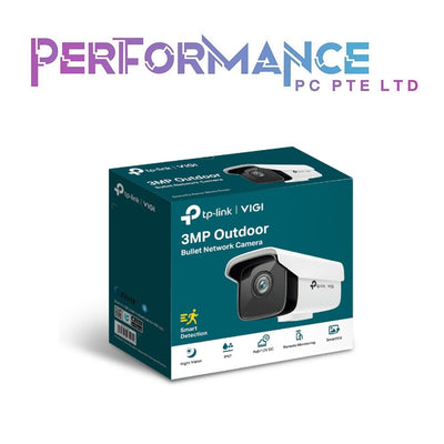 TP-Link VIGI C300HP-4 3MP Outdoor Bullet IP Network Camera - Suitable for VIGI NVR1008H (2 YEARS WARRANTY BY BAN LEONG TECHNOLOGIES PTE LTD)