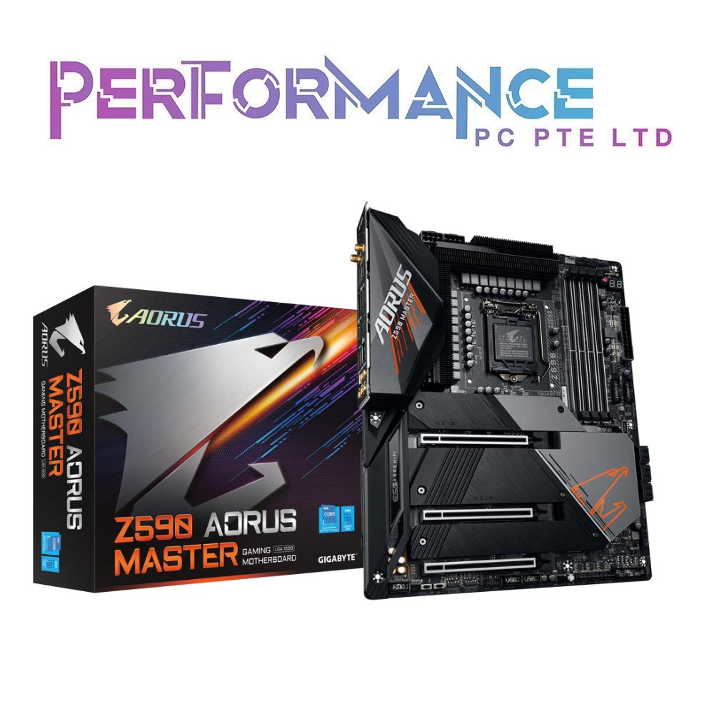 GIGABYTE Z590 AORUS MASTER (3 YEARS WARRANTY BY CDL TRADING PTE LTD)