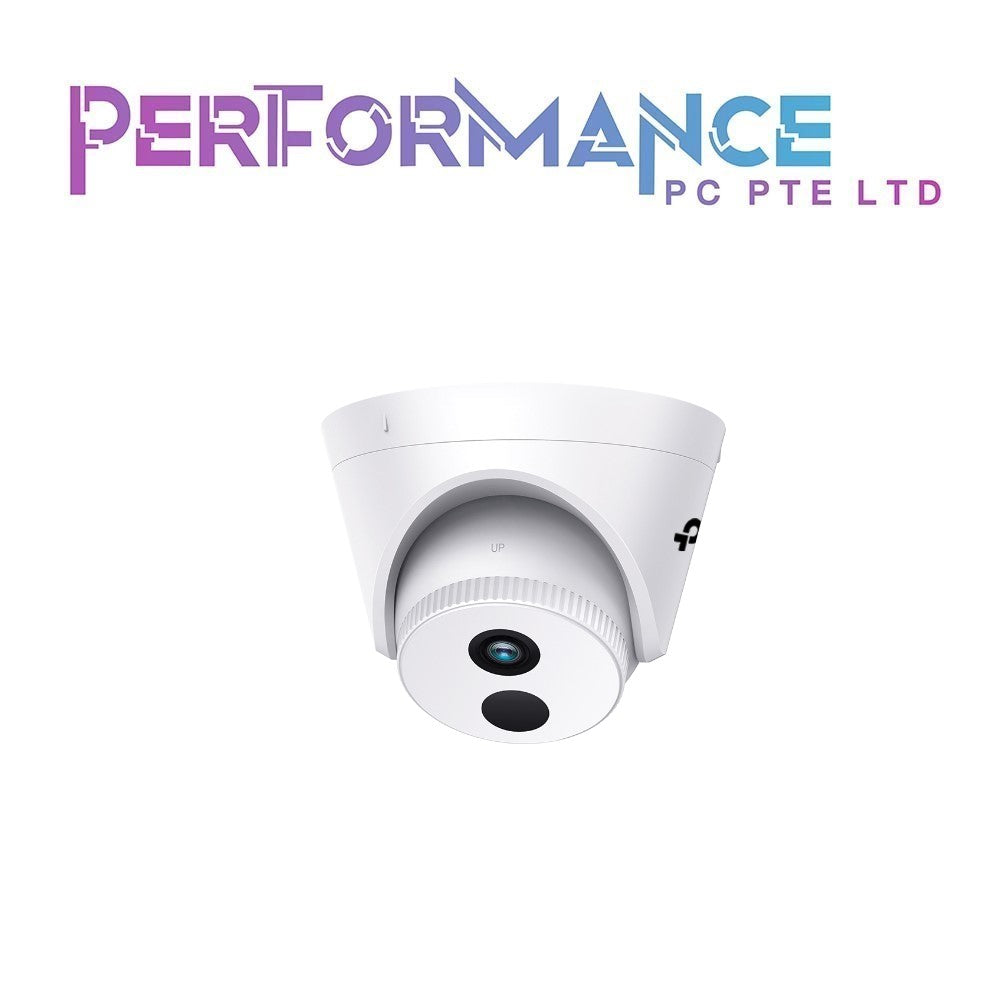 TP-Link VIGI C400HP-4/VIGI C400HP-2.8 Turret Security Camera, ONVIF H.265+ Smart Detection, PoE/12V Surveillance Camera, 0.2 inch (4 mm) Lens (2 YEARS WARRANTY BY BAN LEONG TECHNOLOGIES PTE LTD)