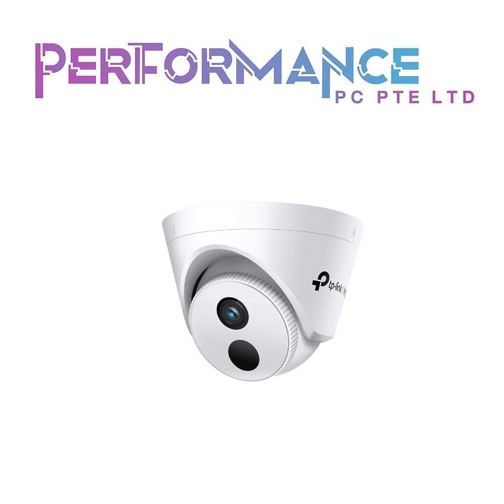 TP-Link VIGI C400HP-4/VIGI C400HP-2.8 Turret Security Camera, ONVIF H.265+ Smart Detection, PoE/12V Surveillance Camera, 0.2 inch (4 mm) Lens (2 YEARS WARRANTY BY BAN LEONG TECHNOLOGIES PTE LTD)