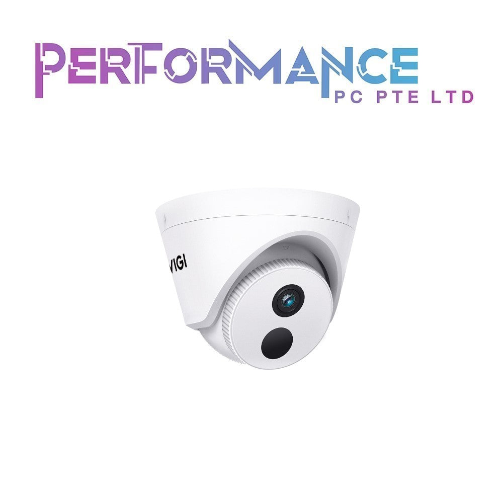 TP-Link VIGI C400HP-4/VIGI C400HP-2.8 Turret Security Camera, ONVIF H.265+ Smart Detection, PoE/12V Surveillance Camera, 0.2 inch (4 mm) Lens (2 YEARS WARRANTY BY BAN LEONG TECHNOLOGIES PTE LTD)