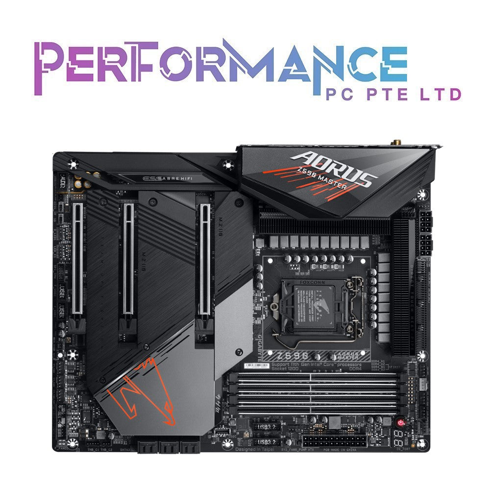 GIGABYTE Z590 AORUS MASTER (3 YEARS WARRANTY BY CDL TRADING PTE LTD)