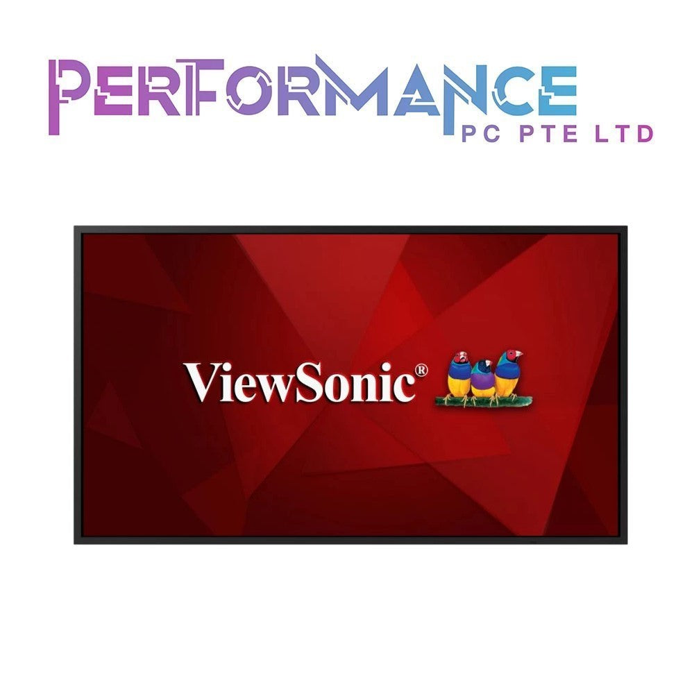 ViewSonic CDE5520 55 inch 4K Ultra HD Wireless Presentation Display (3 YEARS WARRANTY BY KARIA TECHOLOGY PTE LTD)