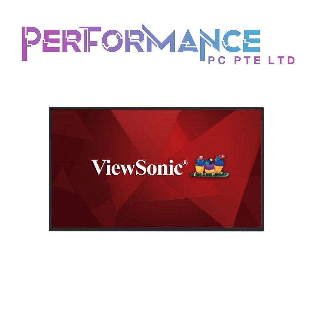 ViewSonic CDM4300R 43" 1080p LED Commercial Display with USB Media Player, HDMI (3 YEARS WARRANTY BY KARIA TECHOLOGY PTE LTD)