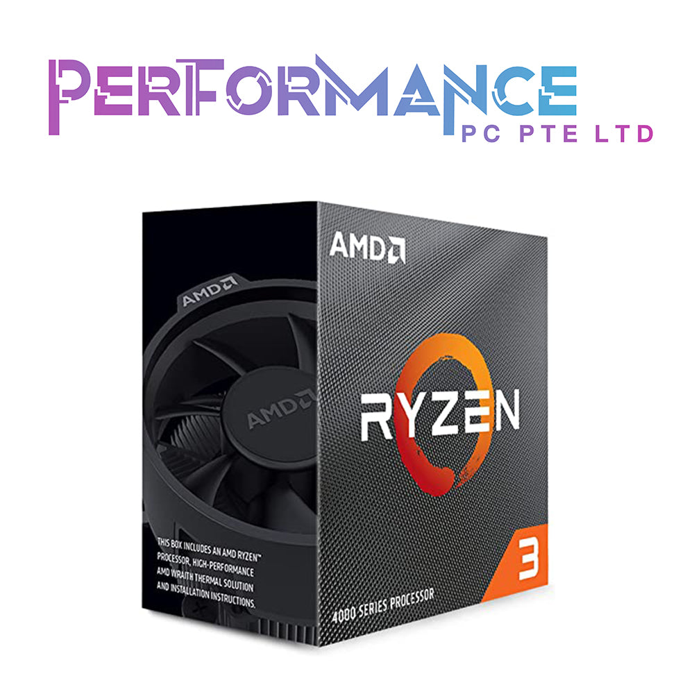 RYZEN 3 4100 AMD Ryzen™ 3 Desktop Processors (3 YEARS WARRANTY BY CORBELL TECHNOLOGY PTE LTD)